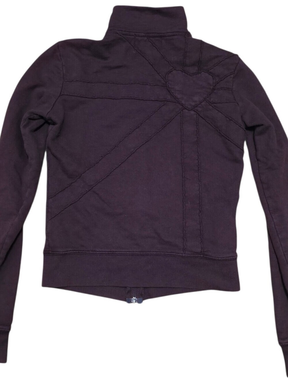 Y2K Juicy couture long sleeve vintage 100% cotton zip up with cool back design - Picture 6 of 6